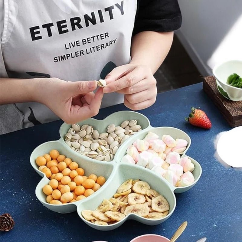 Assiette à bonbons, assiette de fruits secs, panier de fruits, assiette de fruits en forme de cœur, assiette à bonbons, encas, bol de noix, boîte, récipient.