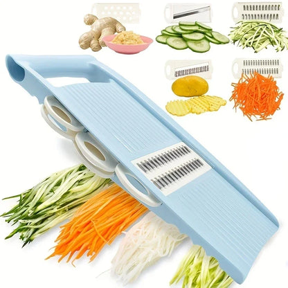 Hachoir à oignon 5 en 1 multi-fonctions
Mandoline pour légumes, trancheuse à aliments
Coupe-légumes, découpeur et hachoir de cuisine